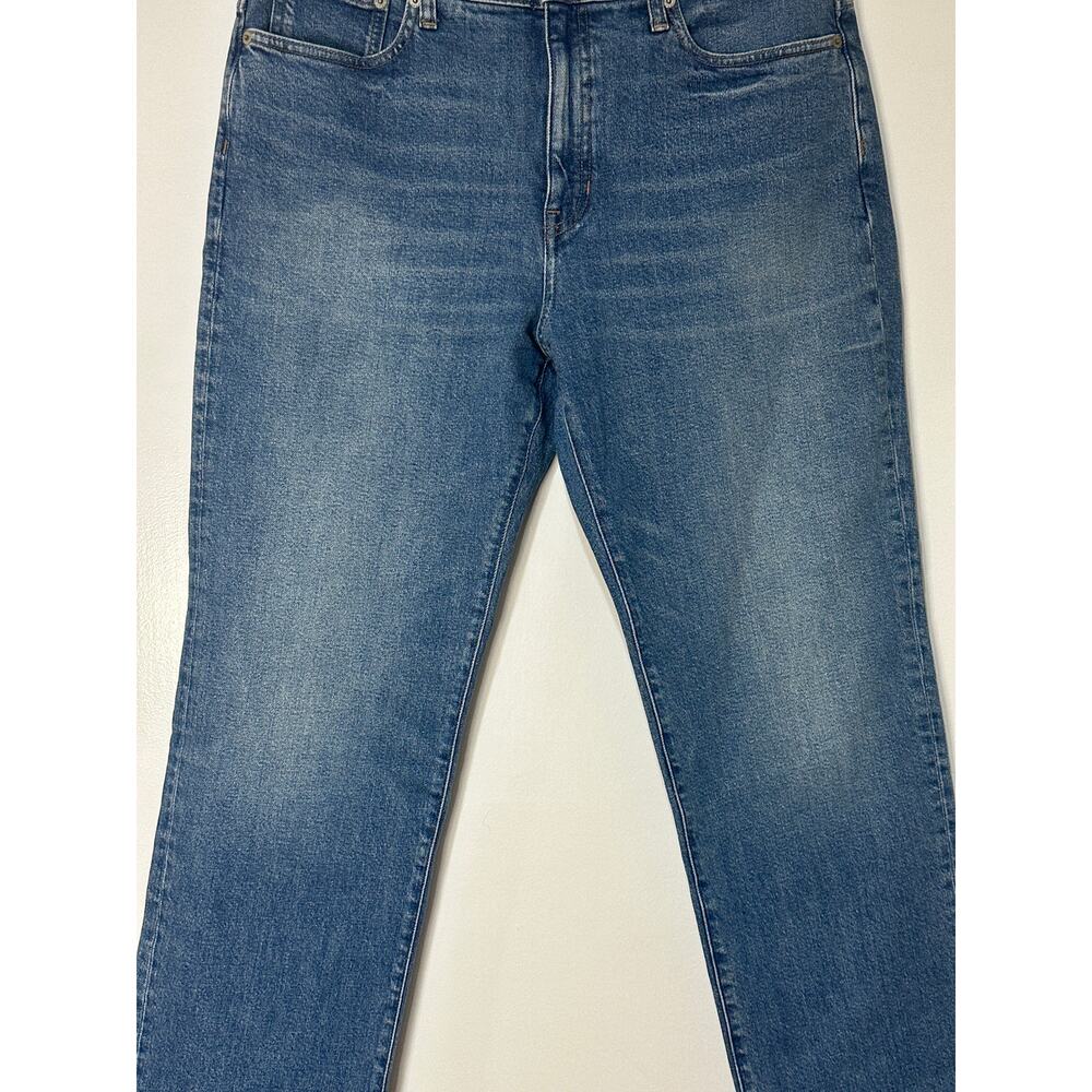 J. Crew Nipped Straight High Rise Jeans Semi-Stretch Charlotte Wash Size 30 NWT - Picture 6 of 16